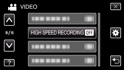 HIGH SPEED RECORDING